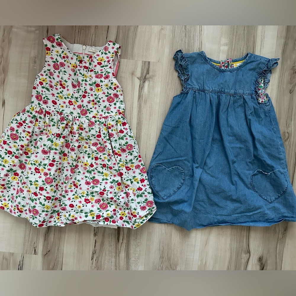 Bundle Mini Boden linen and cotton dress